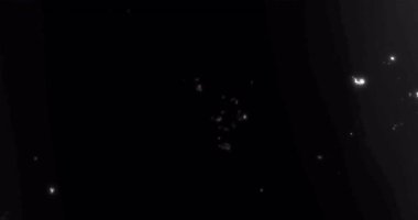 Vintage eski grunge film şeridi çerçeve arka plan, eski film hasar etkisi, retro film aksaklık efekti nokta ve