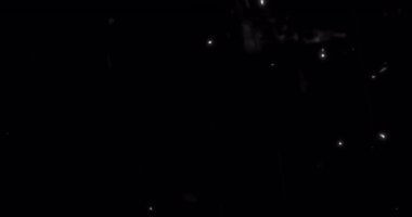 soyut toz parçacıklarının hareketi karanlık arka arka plan döngü