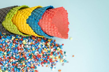 metin ve reklamlar için alanı olan soyut arkaplan