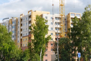 Yeni bir ev bina konut