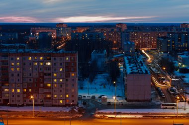 Gecenin ışıkları.
