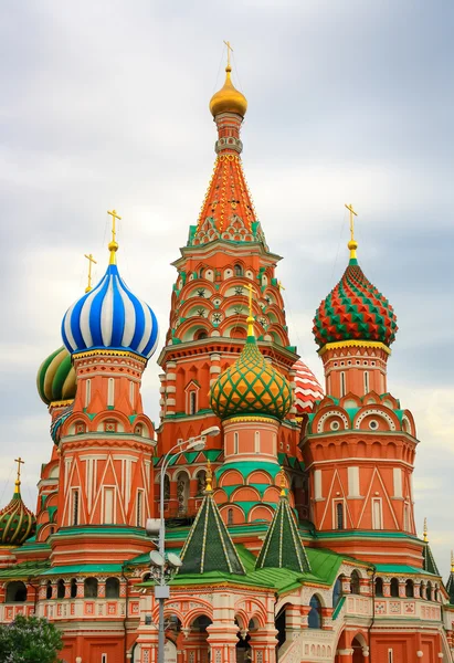 Die Basilikum-Kathedrale in Moskau — Stockfoto