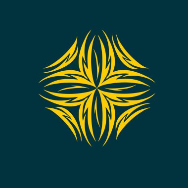 çiçek süsleme tasarım öğesi