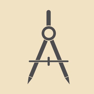 Çizim pergel simgesi