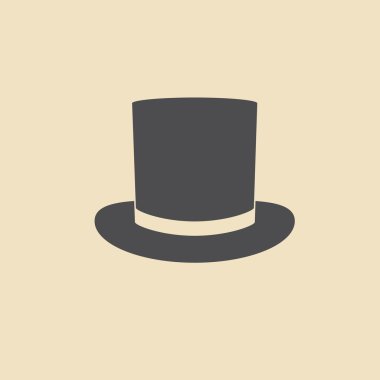 silindir şapka simgesi  