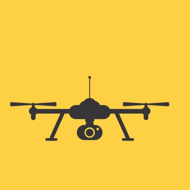 Dron, quadcopter simgesi