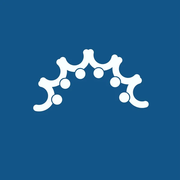 Mensen groep, teamwerk pictogram — Stockvector