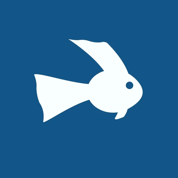 魚、シーフードのアイコン — ストックベクタ