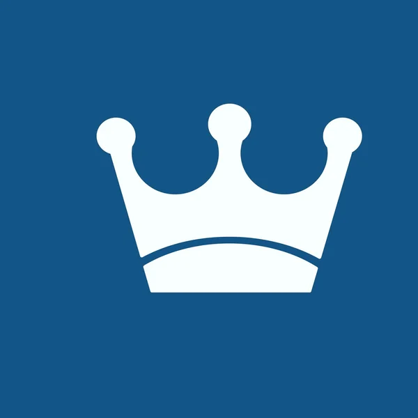 Ícone símbolo da coroa real — Vetor de Stock