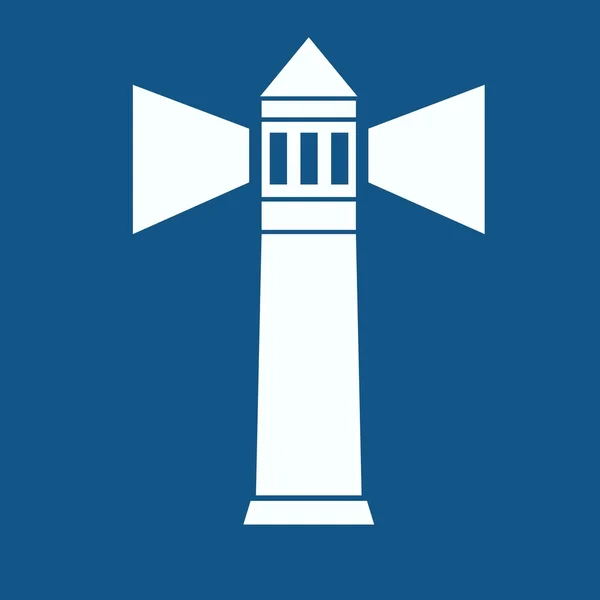 Lighthouse web icon — Stock Vector
