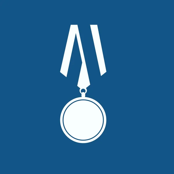 分離されたメダル web — ストックベクタ
