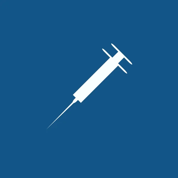 Medical syringe icon — Stock Vector