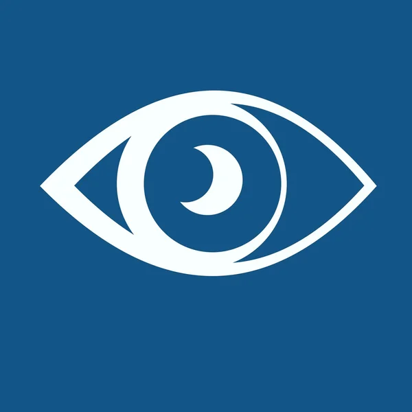 Auge-Netz-Symbol — Stockvektor