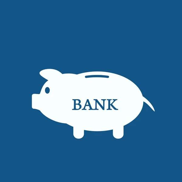 Piggy bank icon — Stock Vector