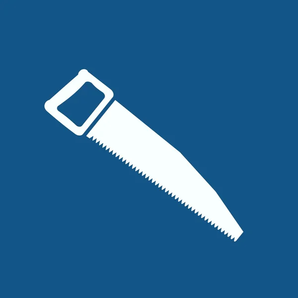 Icono web hacksaw — Vector de stock