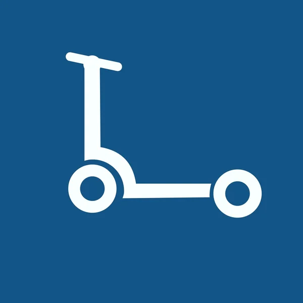 Icona web scooter — Vettoriale Stock