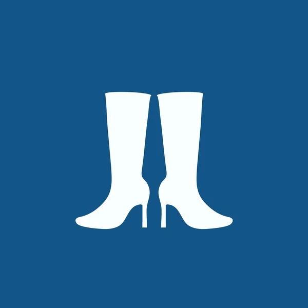 Mujer Botas icono — Archivo Imágenes Vectoriales