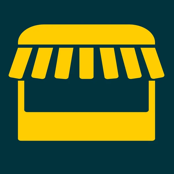 Boutique, icône du magasin — Image vectorielle