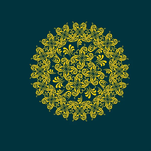 Στοιχείο του σχεδιασμού floral στολίδι — Διανυσματικό Αρχείο