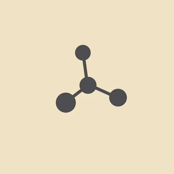 분자, 과학 아이콘 — 스톡 벡터