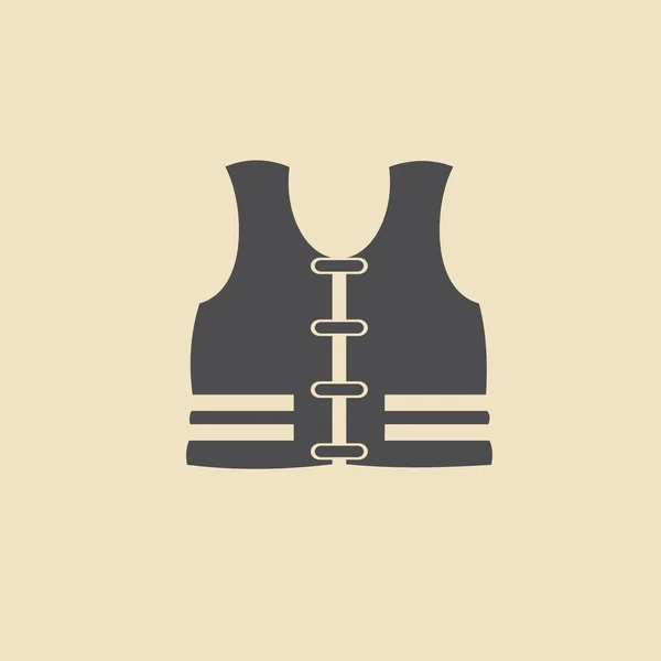 Ikona Life Vest — Stockový vektor
