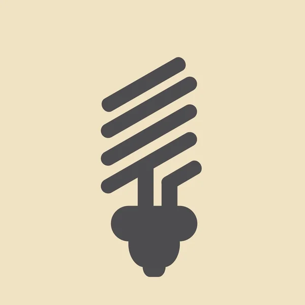 Icône de l'ampoule eco — Image vectorielle