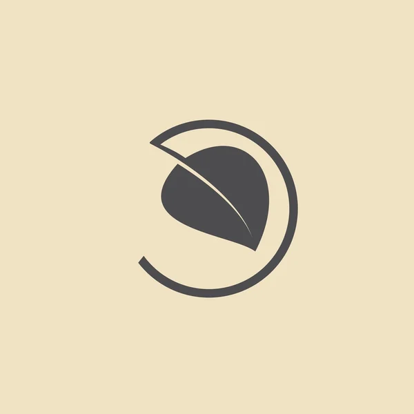 Boom blad pictogram — Stockvector