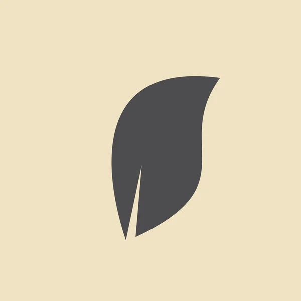 Boom blad pictogram — Stockvector