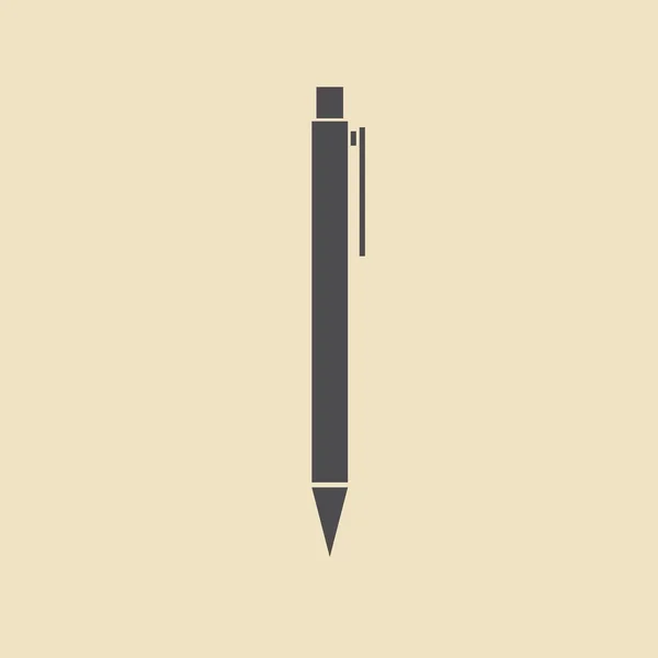Pero, ikonu podpisu — Stockový vektor