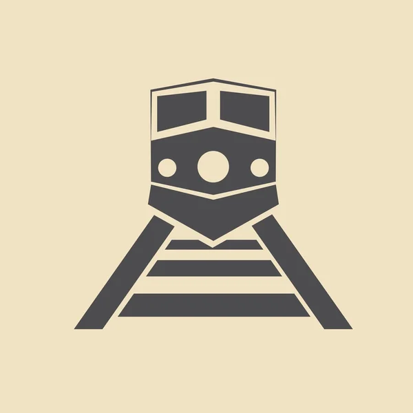 Train transport Icon — Stock Vector