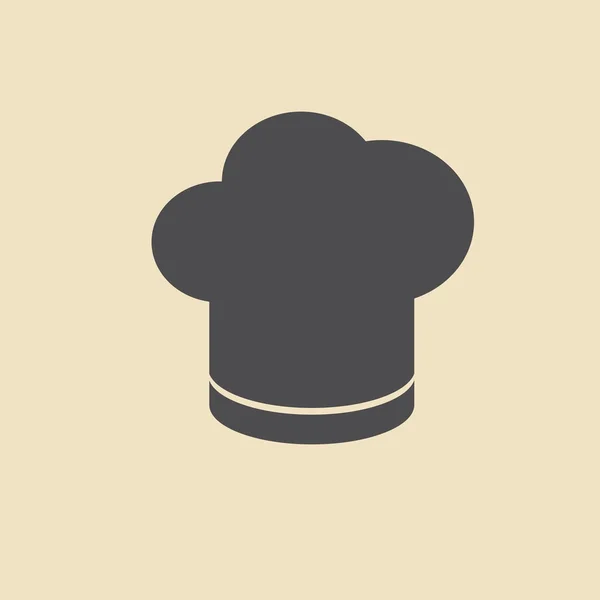 Chapeau de chef icône — Image vectorielle