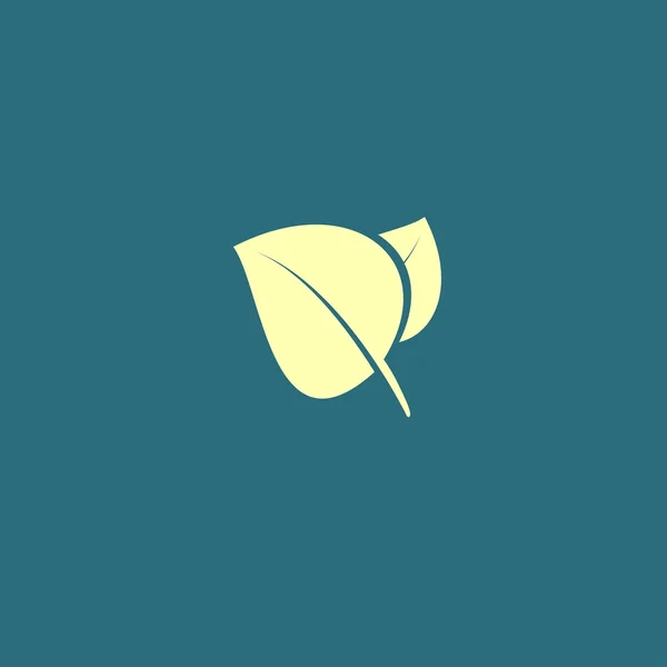 Baum-Blätter-Ikone — Stockvektor