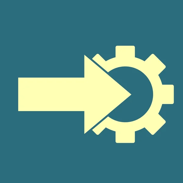 Servicio, icono de configuración — Vector de stock