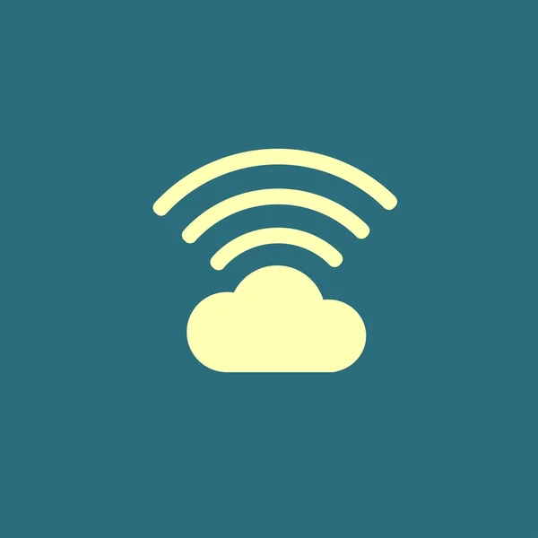 Ícone de sinal Wi-Fi — Vetor de Stock