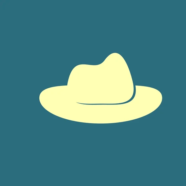 Cowboy hatt ikon — Stock vektor