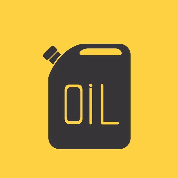 Icono de bote de aceite — Archivo Imágenes Vectoriales
