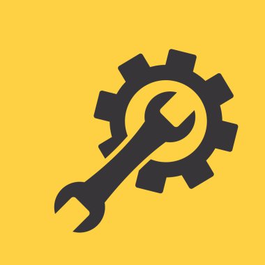 Servis, dişli, wrench kutsal kişilerin resmi