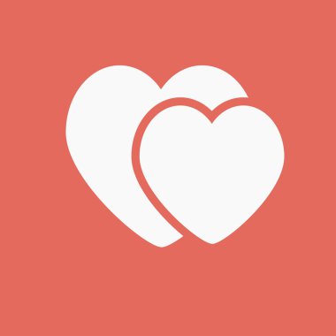 Kalpler çift simgesi