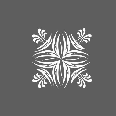 çiçek süsleme tasarım öğesi