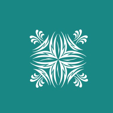 çiçek süsleme tasarım öğesi