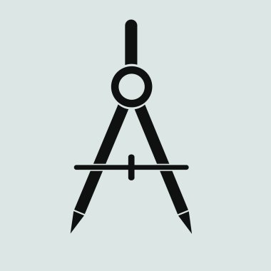 Drawing Compasses Icon clipart