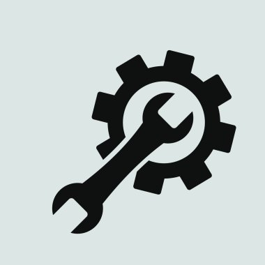 Servis, dişli, wrench kutsal kişilerin resmi