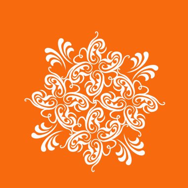 çiçek süsleme tasarım öğesi