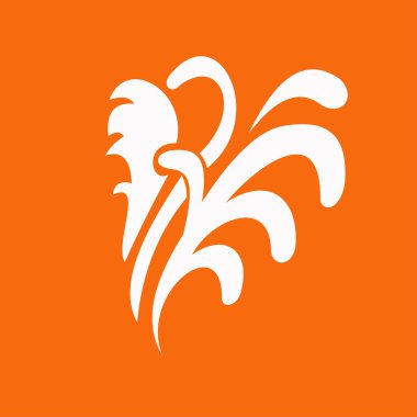 çiçek süsleme tasarım öğesi