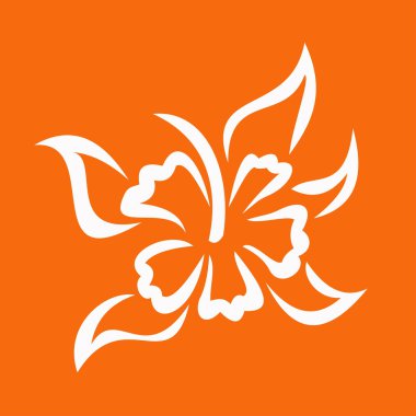 çiçek süsleme tasarım öğesi