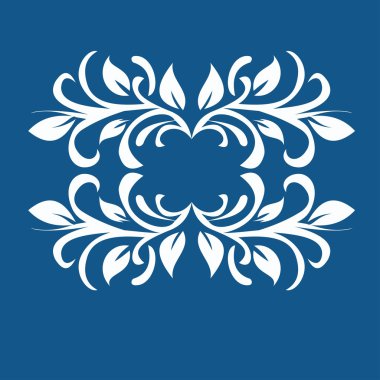 çiçek süsleme tasarım öğesi