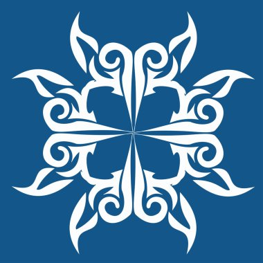 çiçek süsleme tasarım öğesi