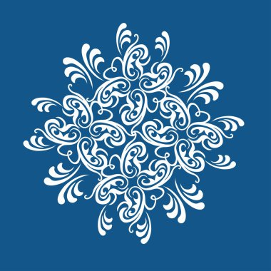 çiçek süsleme tasarım öğesi