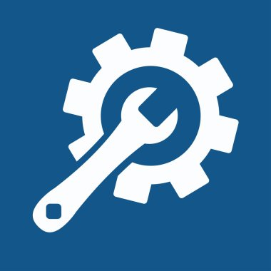 Servis, dişli, wrench kutsal kişilerin resmi