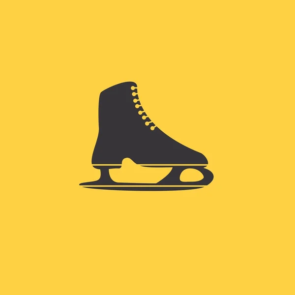 스케이트 부팅 아이콘. — 스톡 벡터